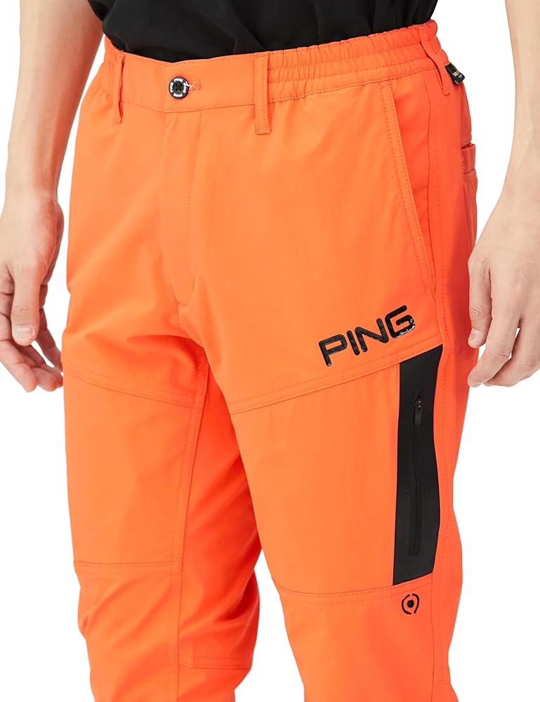 【新品タグ付き】PING ピンアパレル ドットジャガードテーパードパンツ LL 新品タグ付き】PING ピンアパレル ドットジャガードテーパード